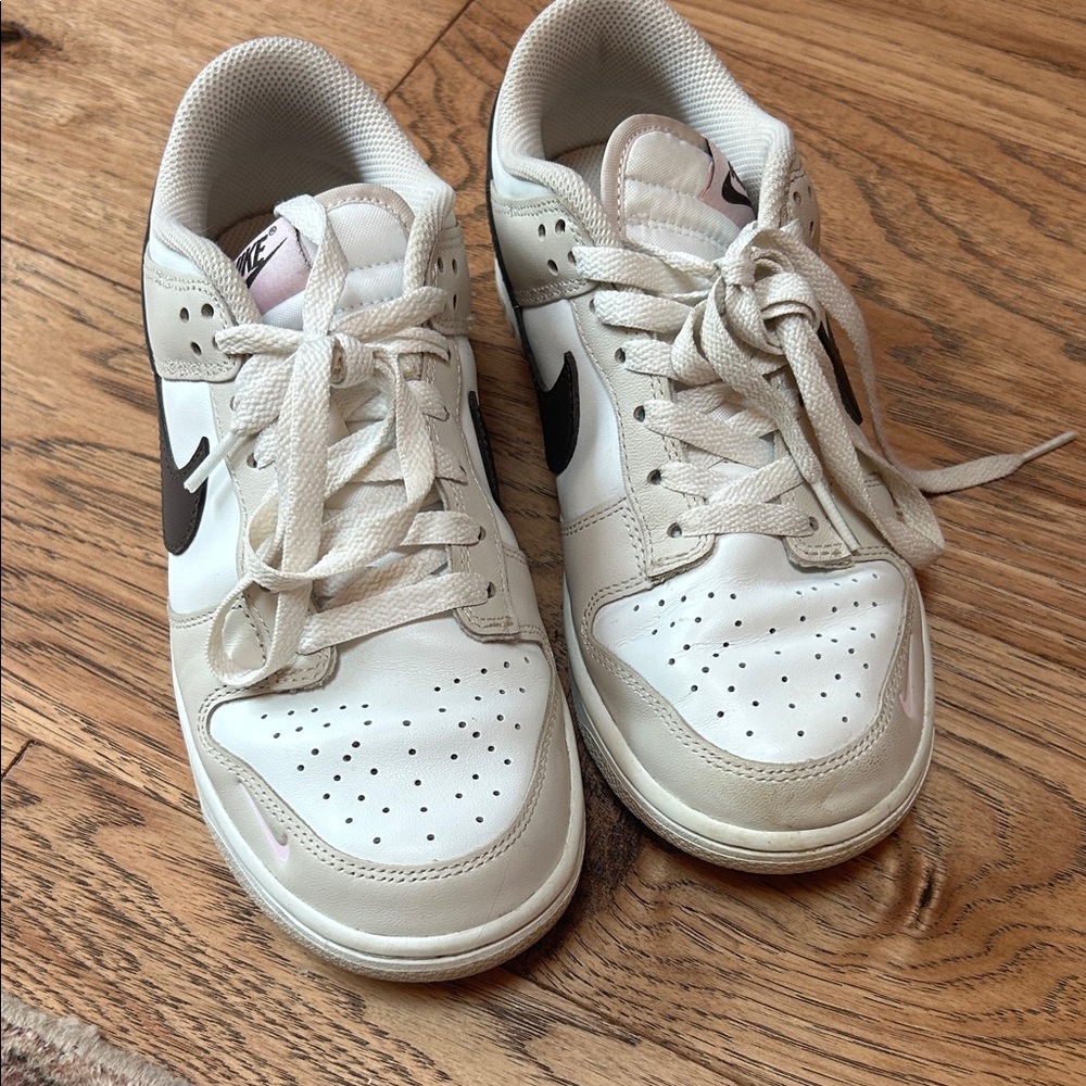 Nike White and Black Athletic Shoes